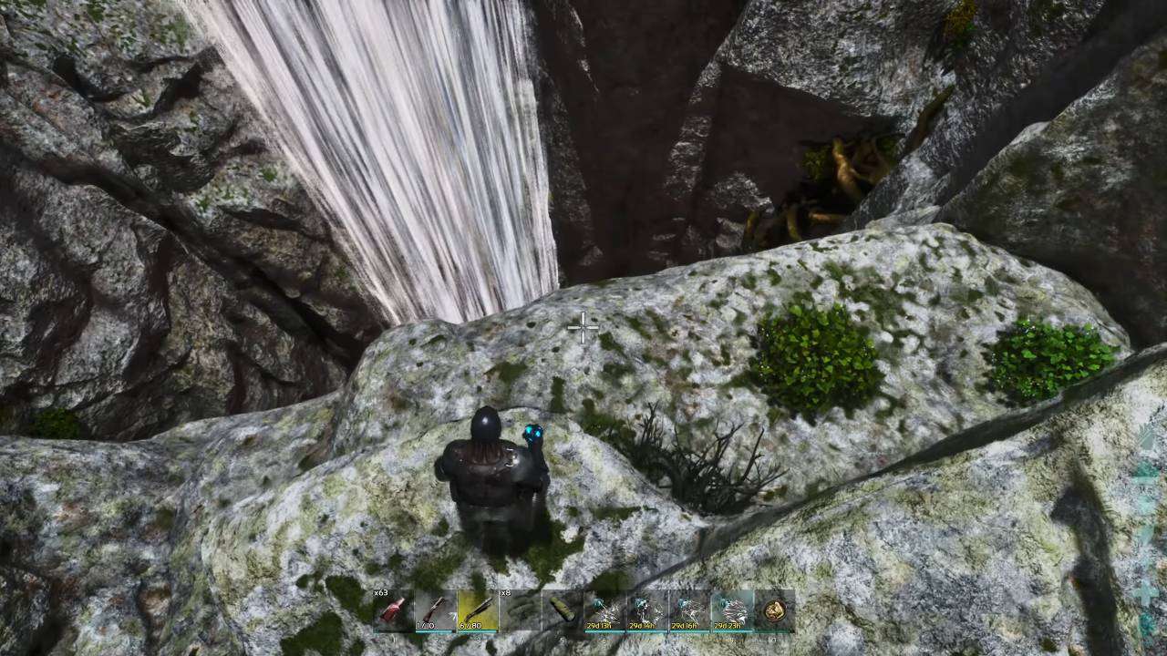 ARK Survival Ascended, PC, Gameplay, How To Find Secret Karkinos Cave, Screenshot, NoobFeed
