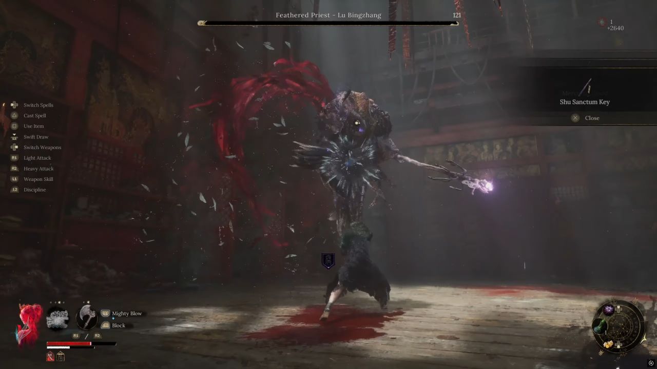 Wuchang: Fallen Feathers, PC, Gameplay, How To Beat Priest Lu Bingzhang, Screenshot, NoobFeed