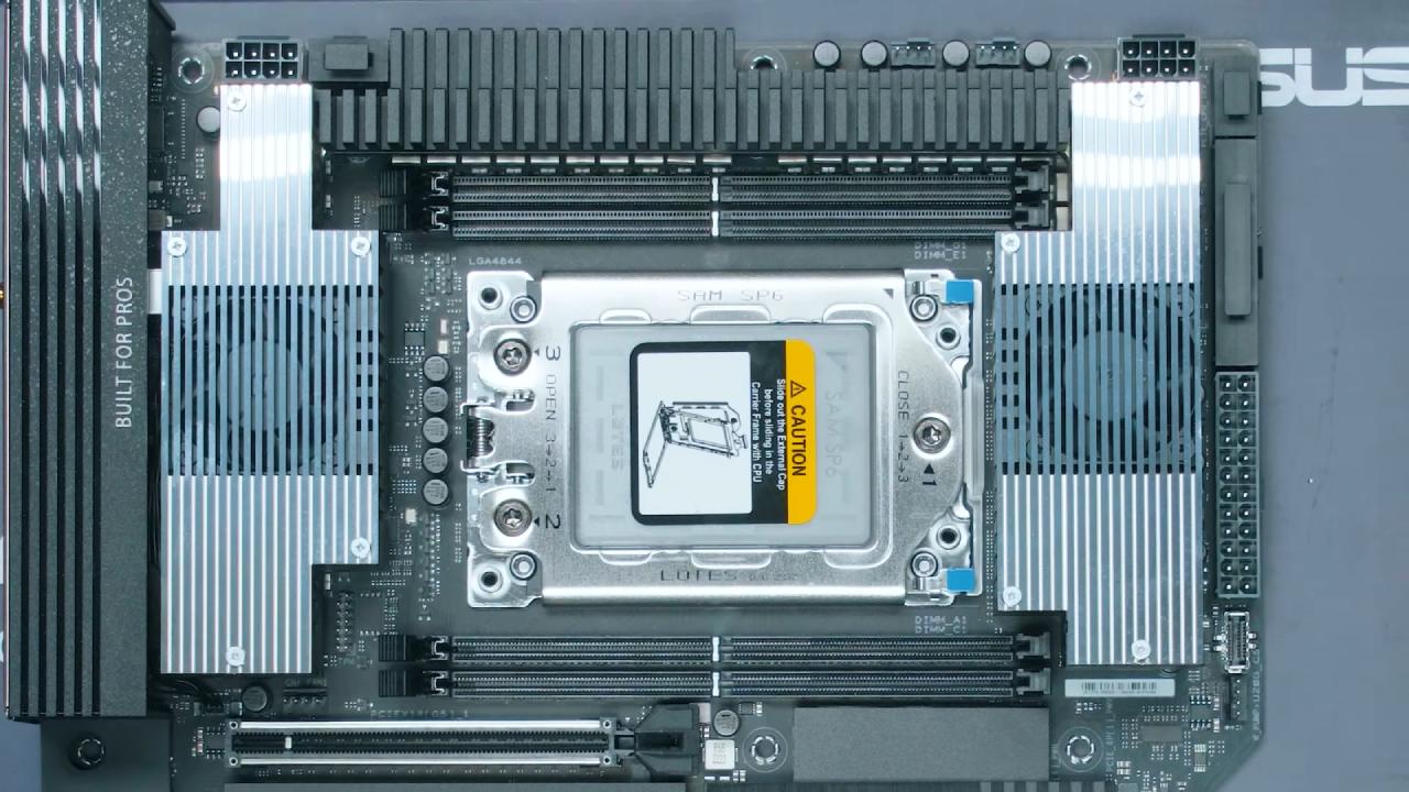 ASUS Pro, TRX50-SAGE WIFI,Review,Threadripper,Motherboard,PCIe Gen5, NoobFeed