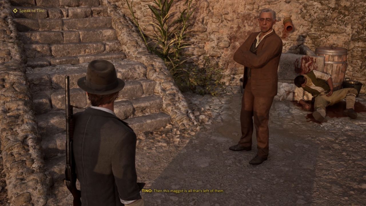Mafia: The Old Country, PC, Gameplay, How to Meet Tino at the Church, Screenshot, NoobFeed