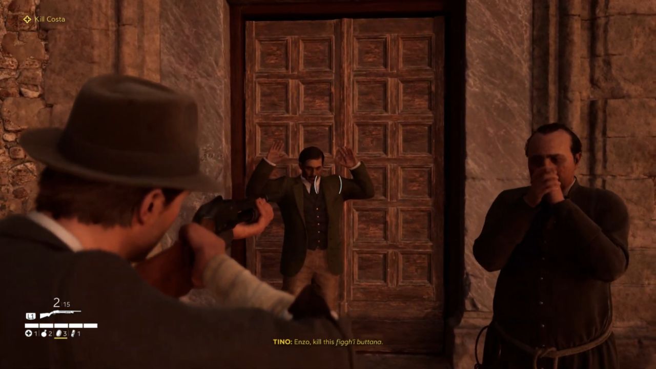Mafia: The Old Country, PC, Gameplay, How to Meet Tino at the Church, Screenshot, NoobFeed
