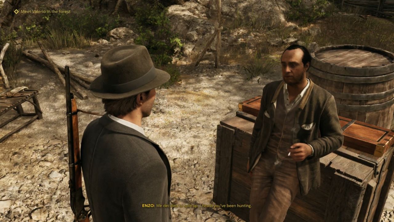 Mafia: The Old Country, PC, Gameplay, How to Meet Valerio in the Forest, Screenshot, NoobFeed