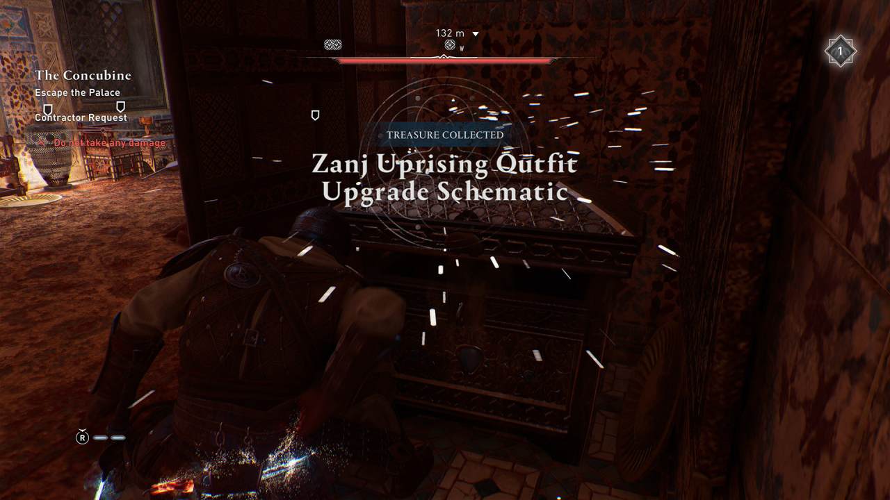 Assassin's Creed Mirage, Game Guide, Gameplay, Gear Chest, Harbiyah, Zanj Uprising Outfit