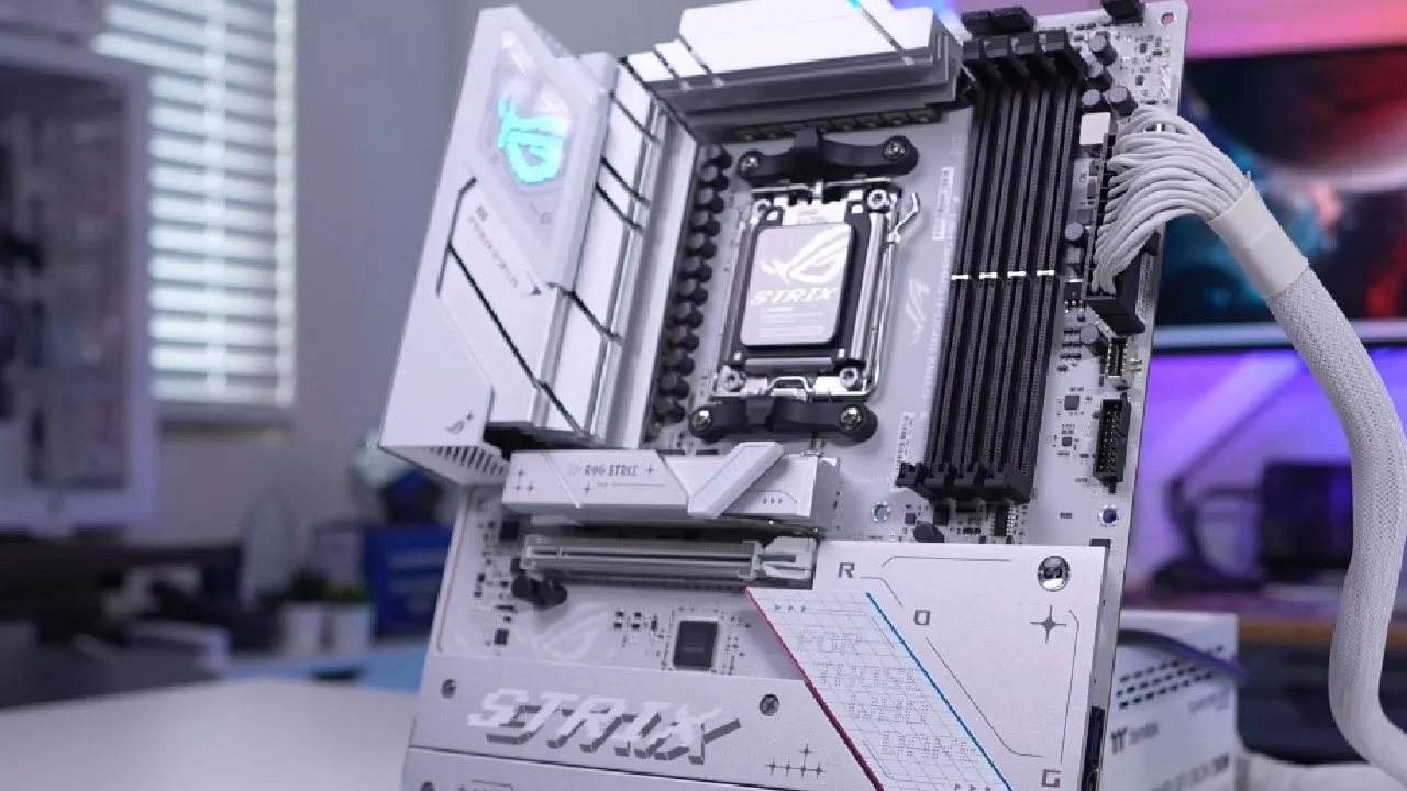 ASUS, ROG Strix, B850A, Gaming Wi-Fi Motherboard, Review, DDR5, M.2 Slots, & Wi-Fi 7, NoobFeed