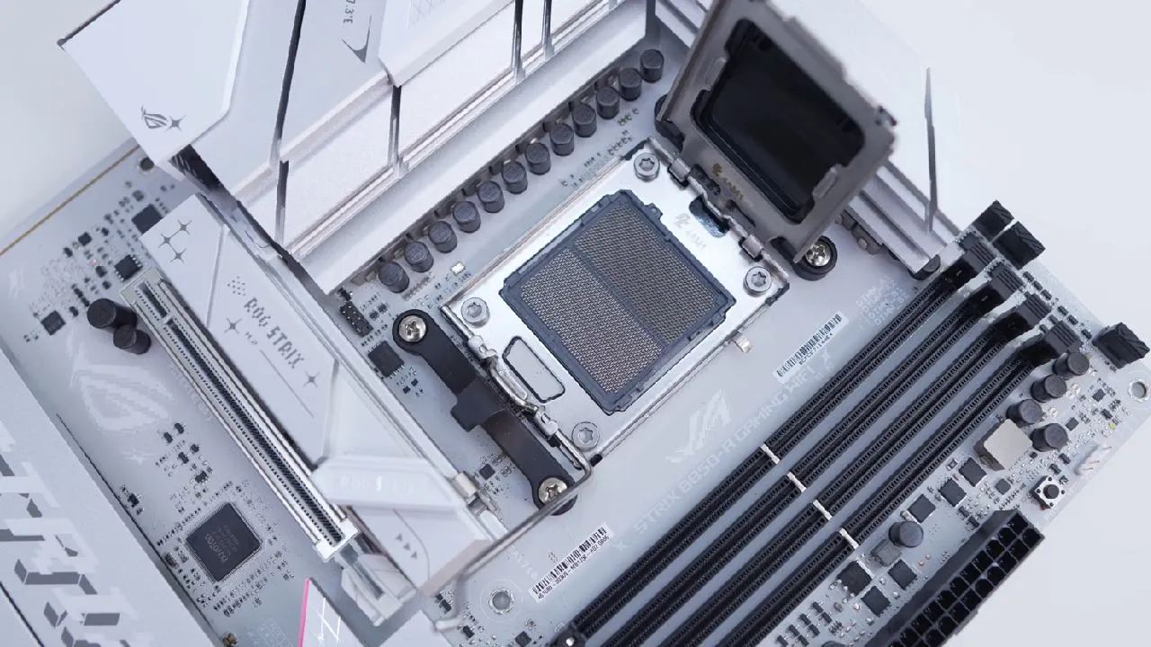 ASUS, ROG Strix, B850A, Gaming Wi-Fi Motherboard, Review, DDR5, M.2 Slots, & Wi-Fi 7, NoobFeed