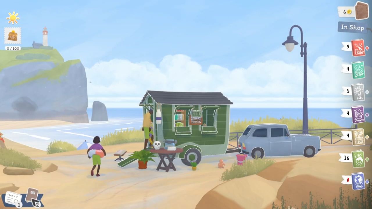 Tiny Bookshop, PC, Gameplay, Lighthouse Challenges, Screenshot, NoobFeed