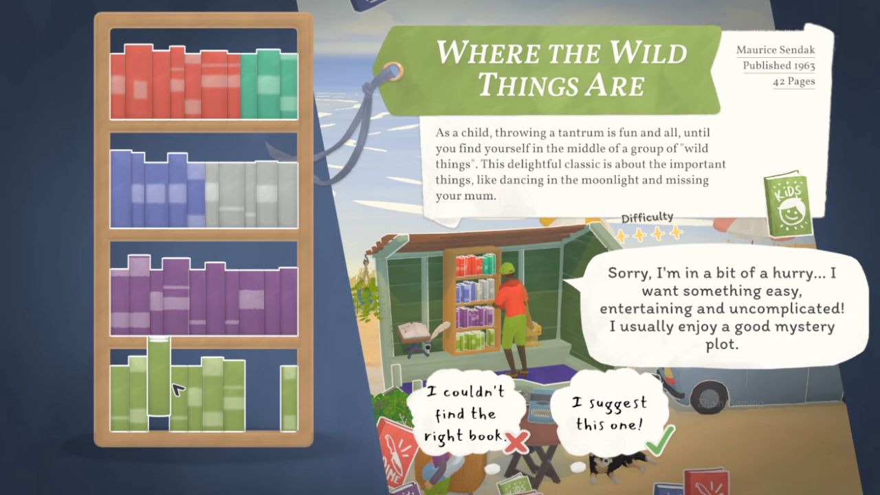 Tiny Bookshop, PC, Gameplay, University Challenges, Screenshot, NoobFeed