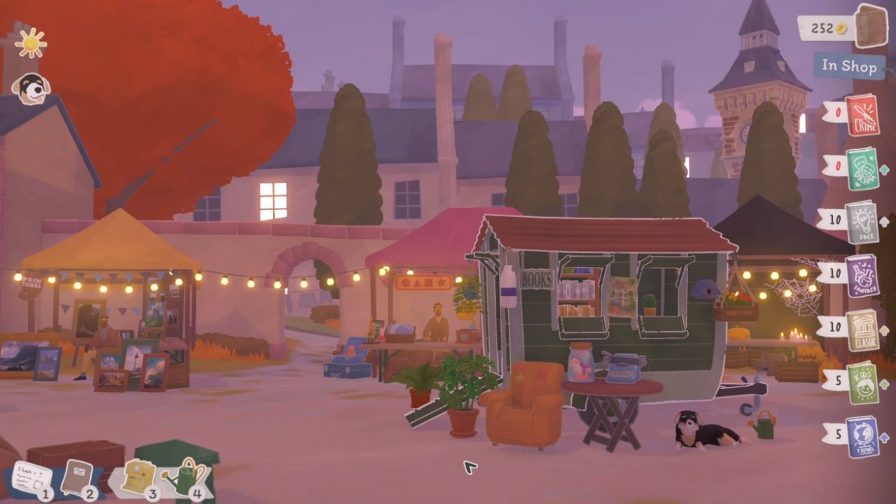 Tiny Bookshop, PC, Gameplay, University Challenges, Screenshot, NoobFeed