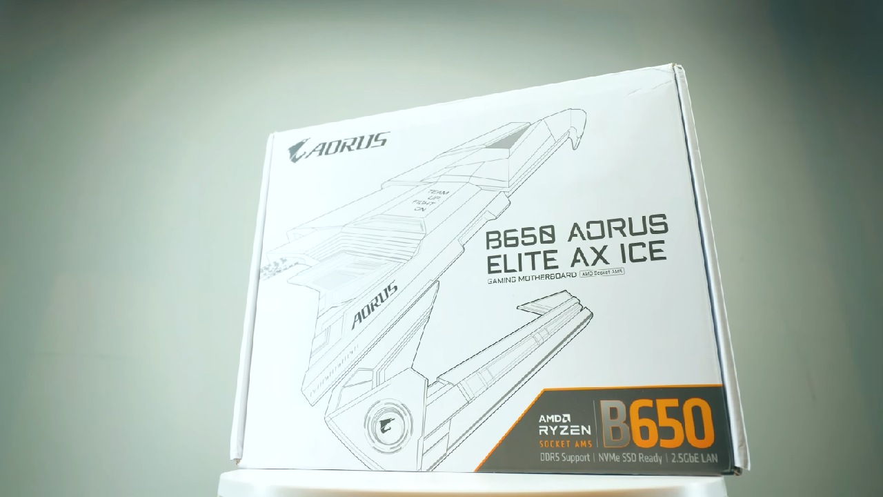 Gigabyte, B650 Aorus Elite, AX ICE, Review, Stylish White PCB, Powerful VRM Design, NoobFeed