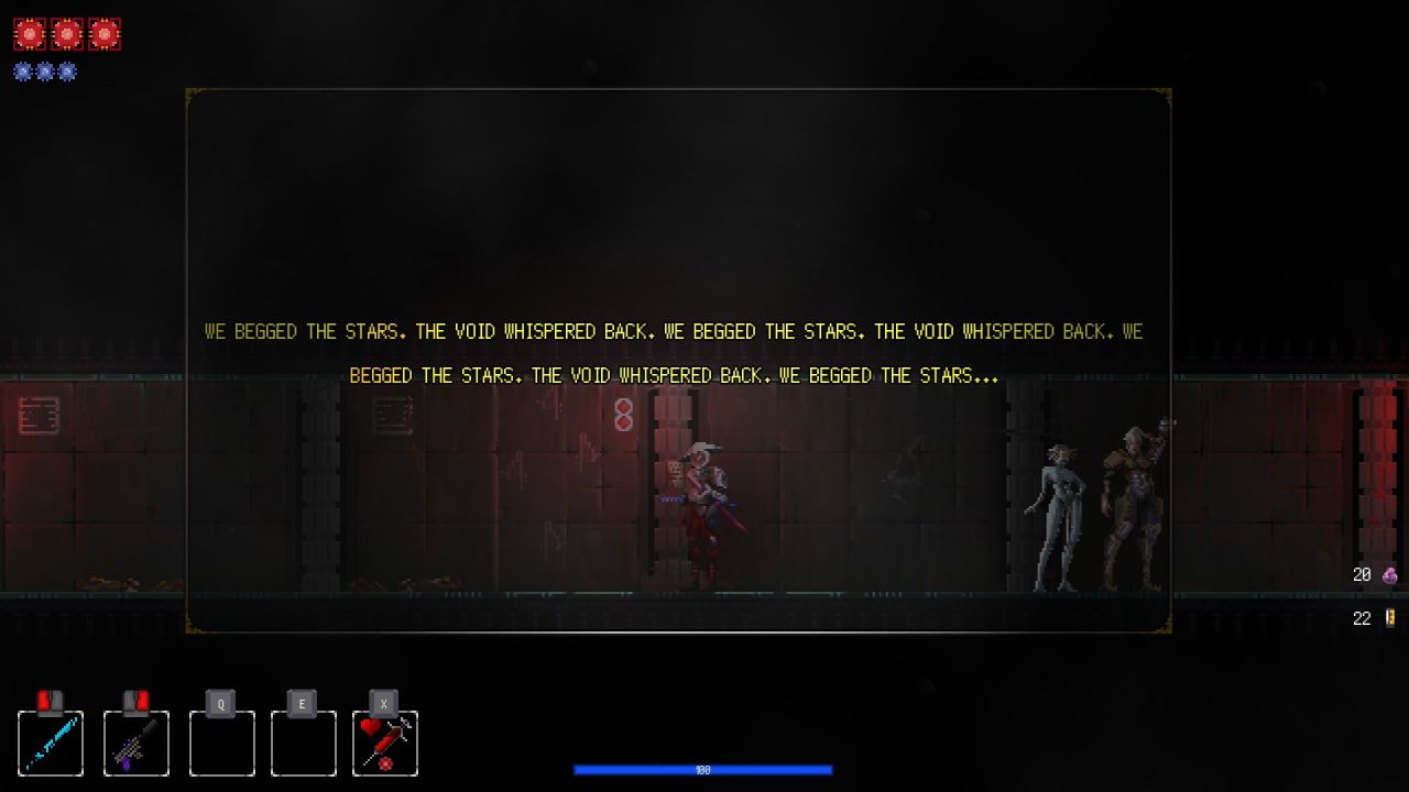 Katanaut , Cosmic horror meets perfectly sharp precision, Action, Hack and Slash, Horror 