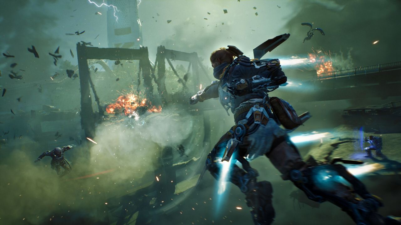Exoborne, Female Protagonist, Sharkmob, Exo-Rig, News, NoobFeed