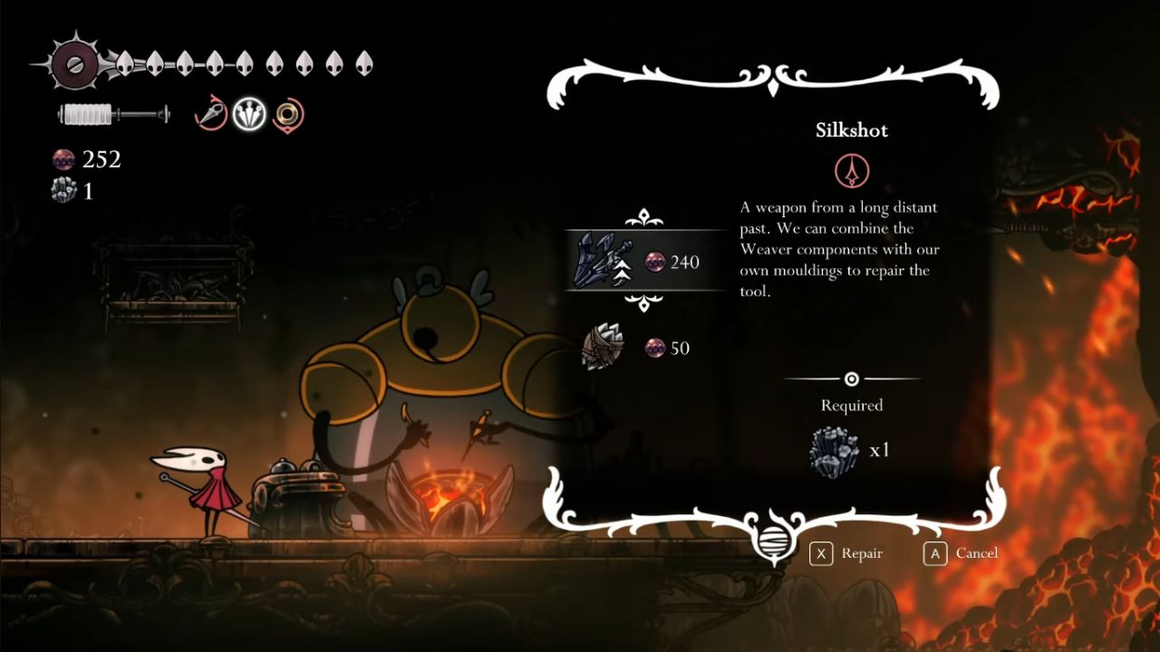 Hollow Knight: Silksong, Guide, How to Get the Silkshot