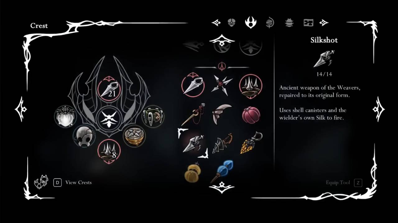 Hollow Knight: Silksong, Guide, How to Get the Silkshot
