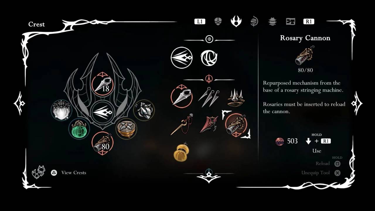 Hollow Knight: Silksong, Guide, How to Get, the Rosary Canon