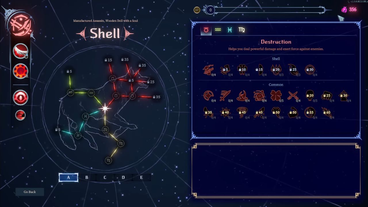 Shape of Dreams, Guide, How to Unlock, Shell