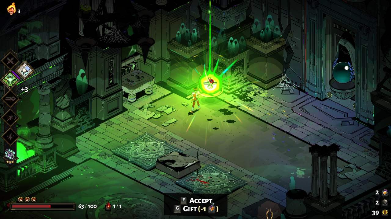 Hades, Guide, How to Use Ambrosia