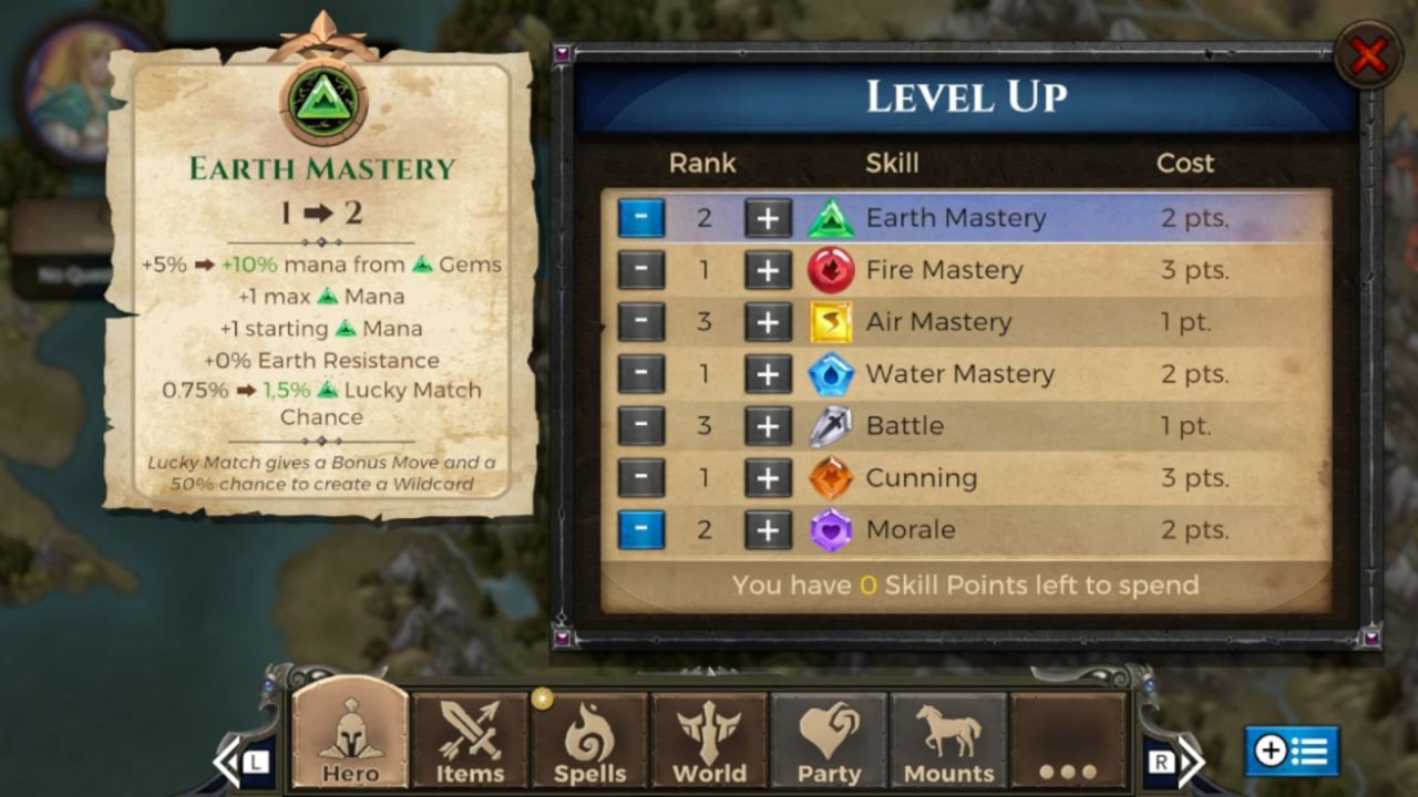 Puzzle Quest: Immortal, PC, Gameplay, Best Paladin Builds, (Easy Mode & All-Rounder), Screenshot, NoobFeed