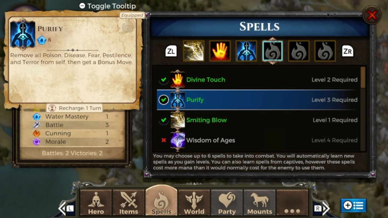 Puzzle Quest: Immortal, PC, Gameplay, Best Paladin Builds, (Easy Mode & All-Rounder), Screenshot, NoobFeed