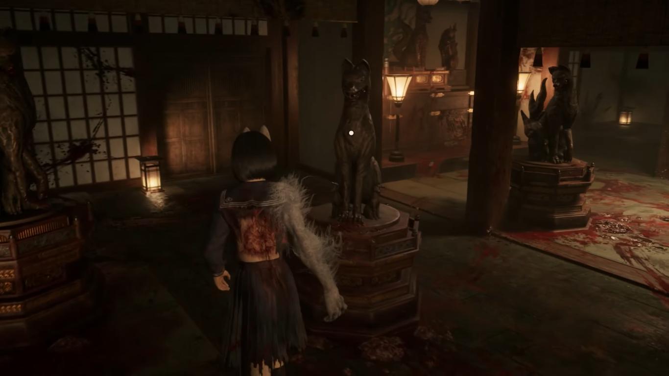 Silent Hill f, How to Solve Treasure Hall Inari Statue Puzzle (Sly Like the Fox Trophy), PS5, Screenshot, Gameplay, NoobFeed