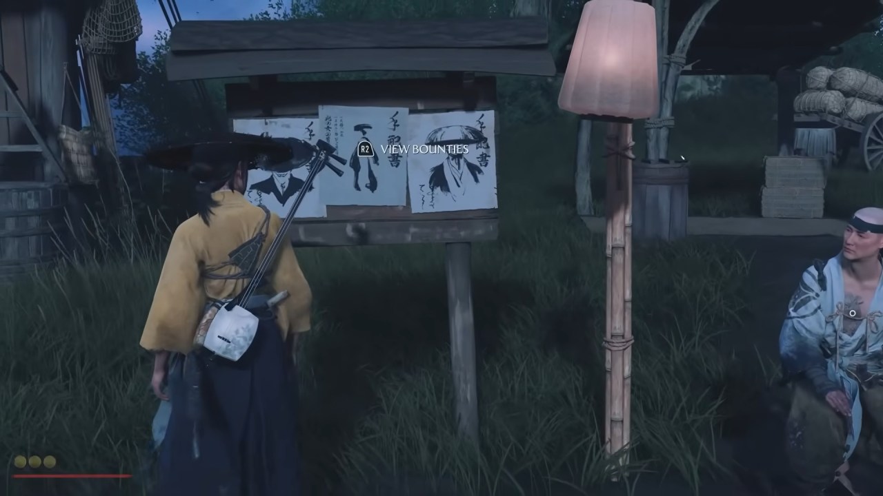 Ghost of Yōtei, Guide, How to Complete Smiling Yoshitomo Bounty