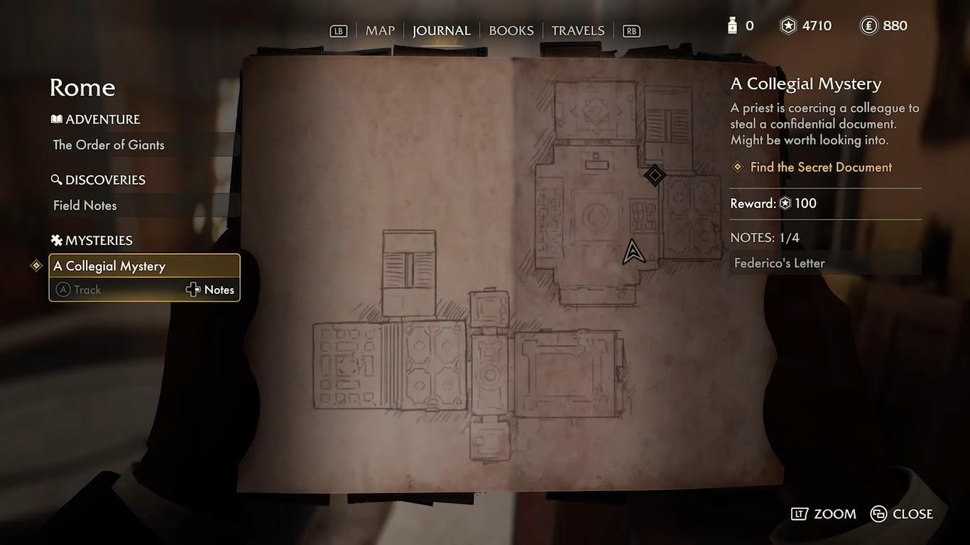 Indiana Jones and the Great Circle: The Order of Giants, Adventure Book Collectible, PC, Screenshot, Gameplay, NoobFeed