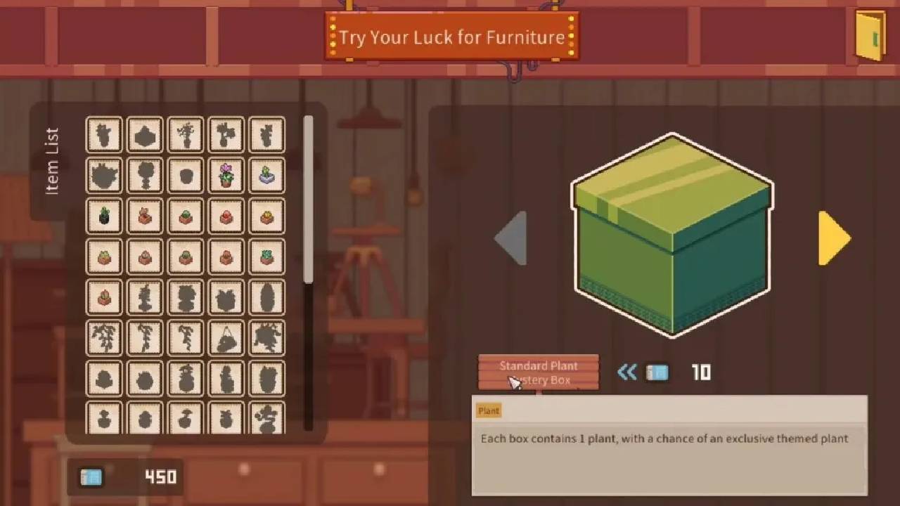 Whisper of the House, Guide, Unlock, Carpets, Lights, Plants, and Decorations