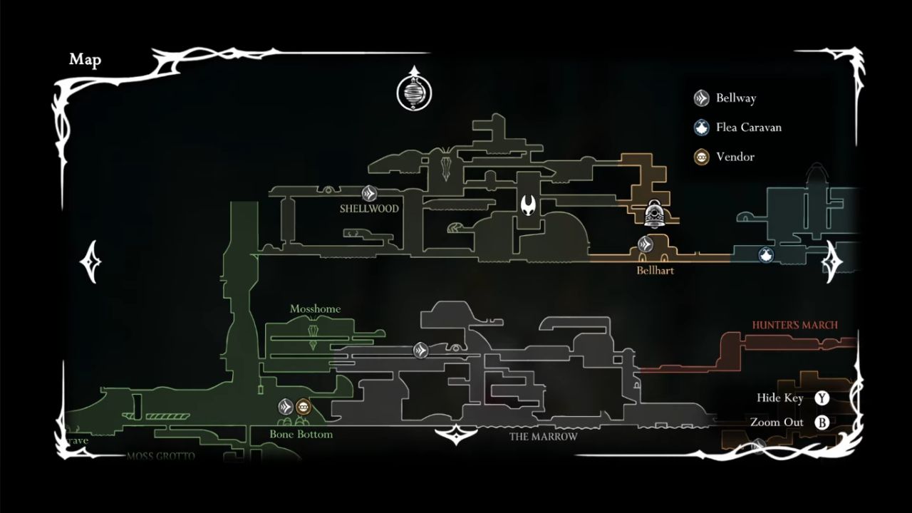 Hollow Knight: Silksong, Guide, How to Get, to the Widow Boss