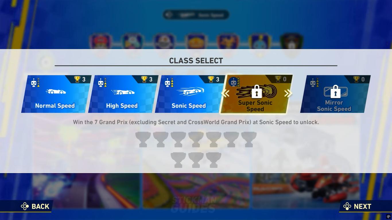 Sonic Racing: CrossWorlds,  How to Unlock Supersonic & Mirror Sonic Speed, PS4 , Screenshot, Gameplay, NoobFeed