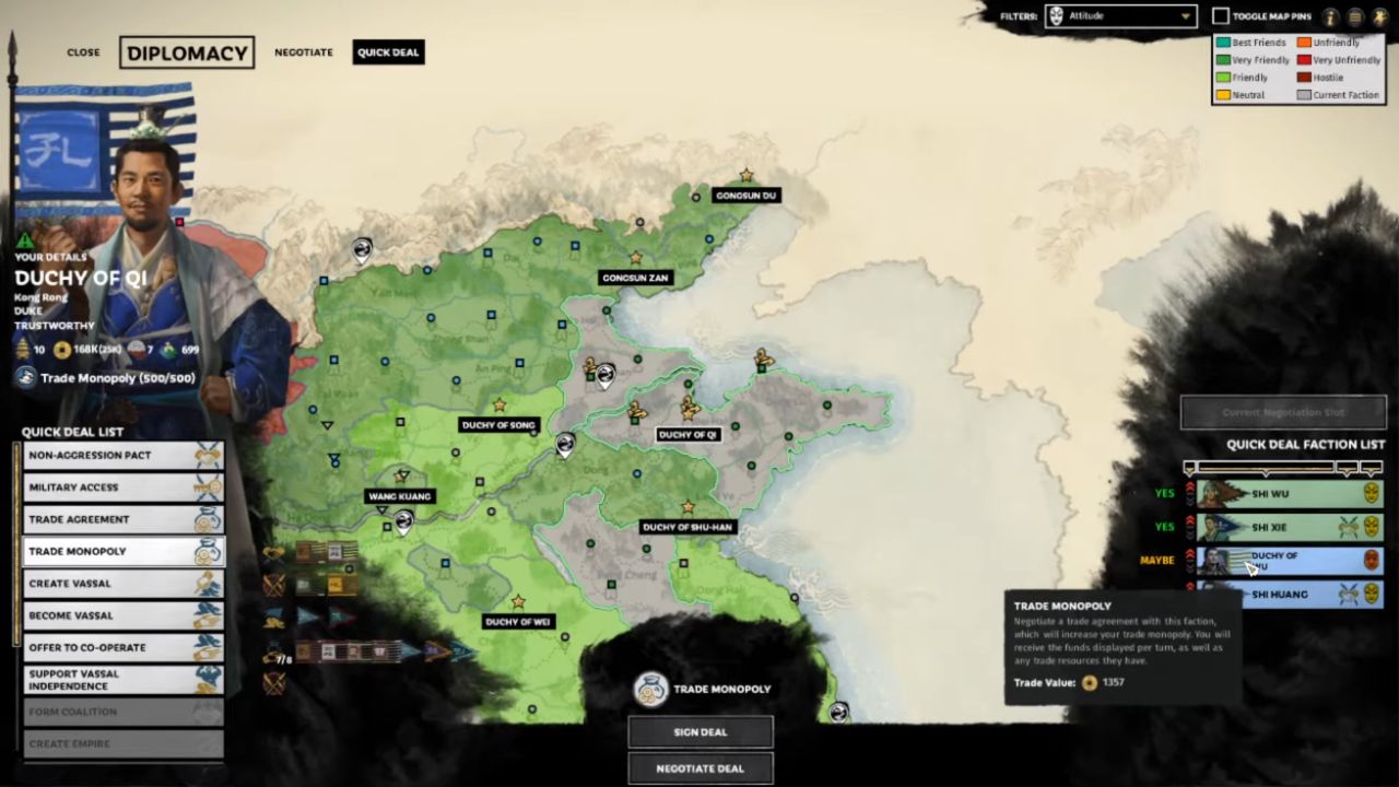 Total War: Three Kingdoms, PC, Gameplay, How to Earn Income Fast, Screenshot, NoobFeed