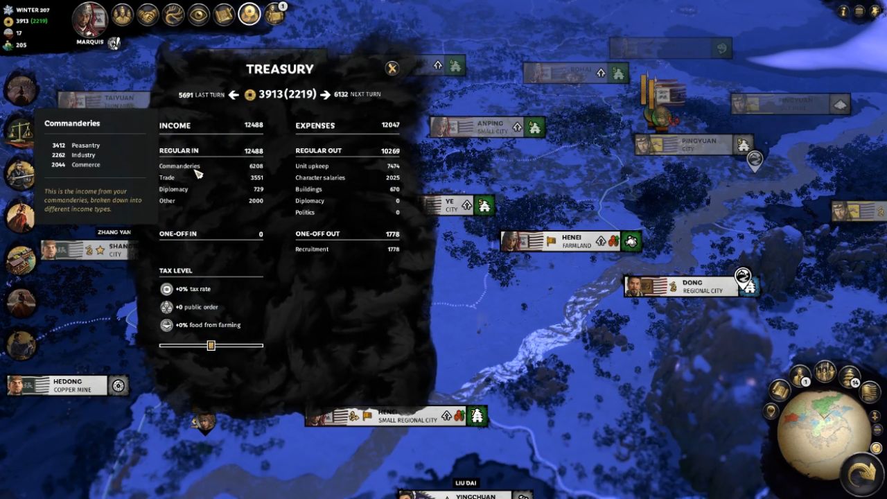 Total War: Three Kingdoms, PC, Gameplay, How to Fight Corruption Efficiently, Screenshot, NoobFeed