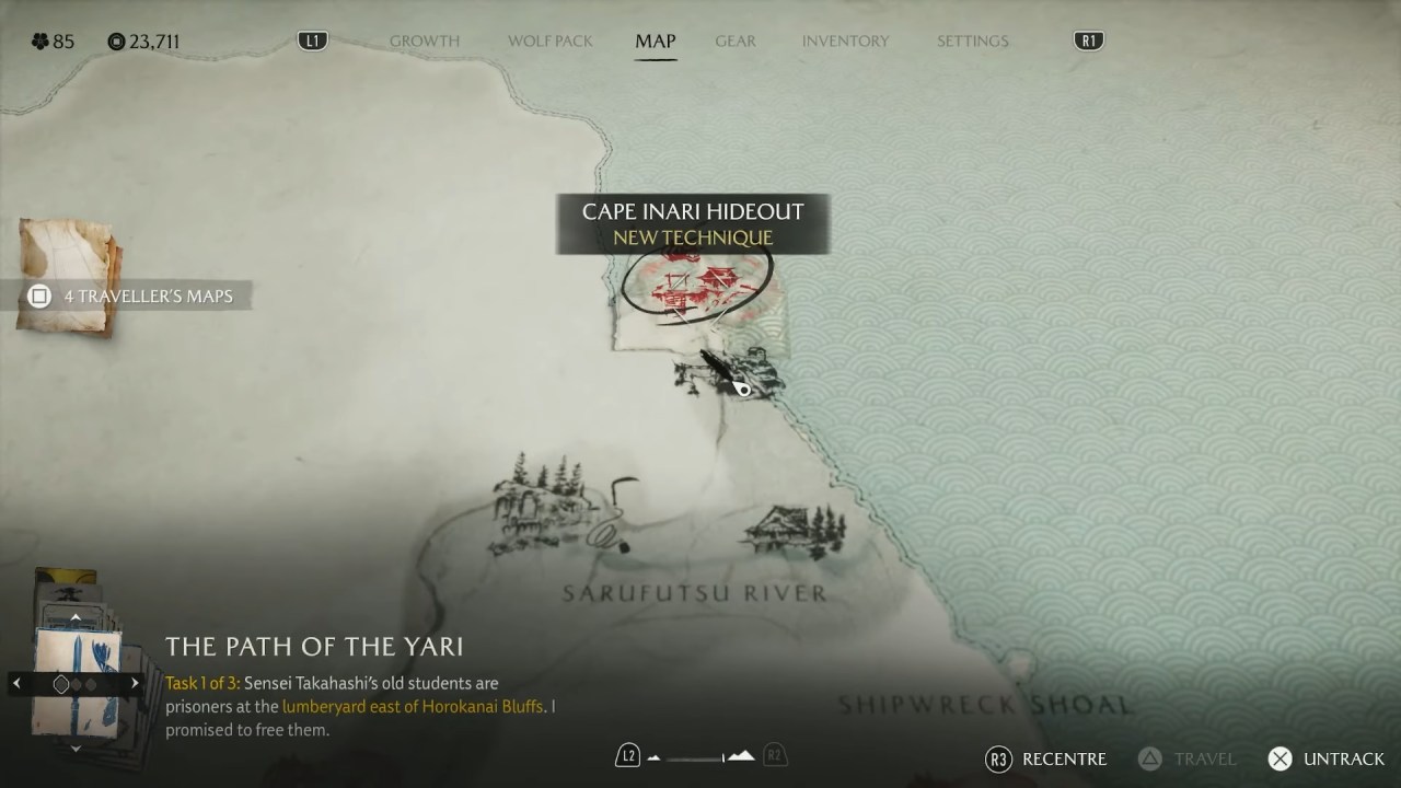 Ghost of Yōtei, Guide, How to Reach Cape Inari, Fox Puzzle Solution