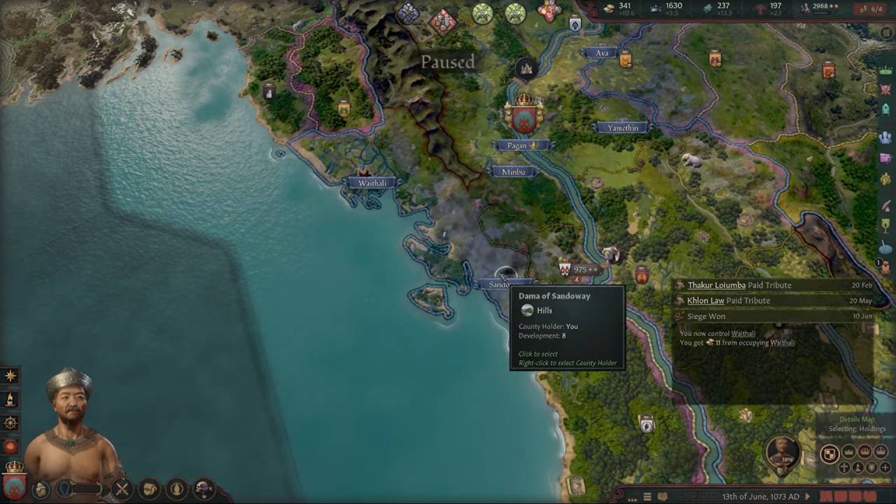 Crusader Kings III, All Under Heaven, Review, Gameplay, NoobFeed