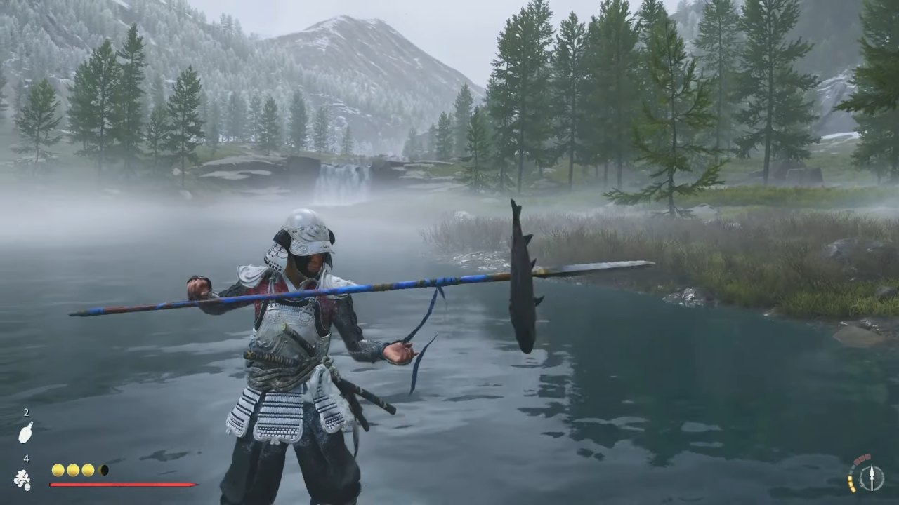 Ghost of Yōtei, Guide, How to Catch Fish