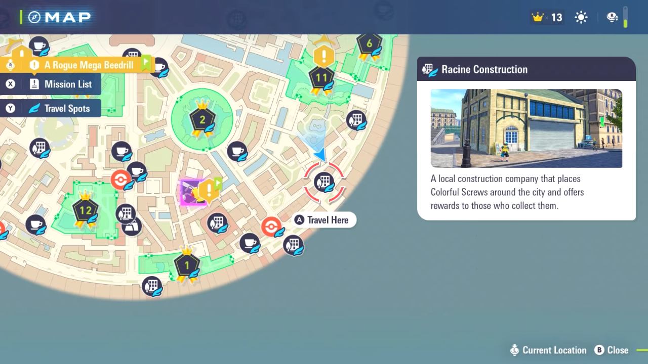 Pok&eacute;mon Legends: Z-A, Guide, How to Use Colorful Screws