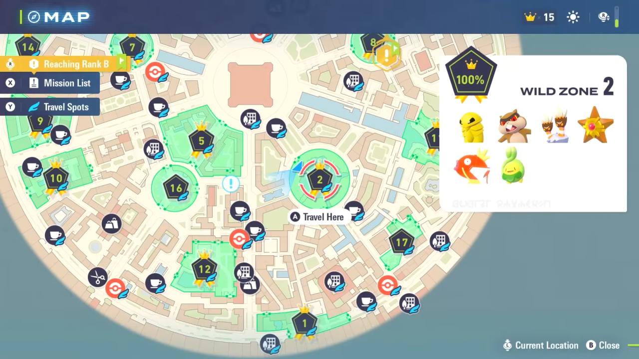 Pokémon Legends: Z-A, Guide, How to Get All Wild Zone Two Pokémons