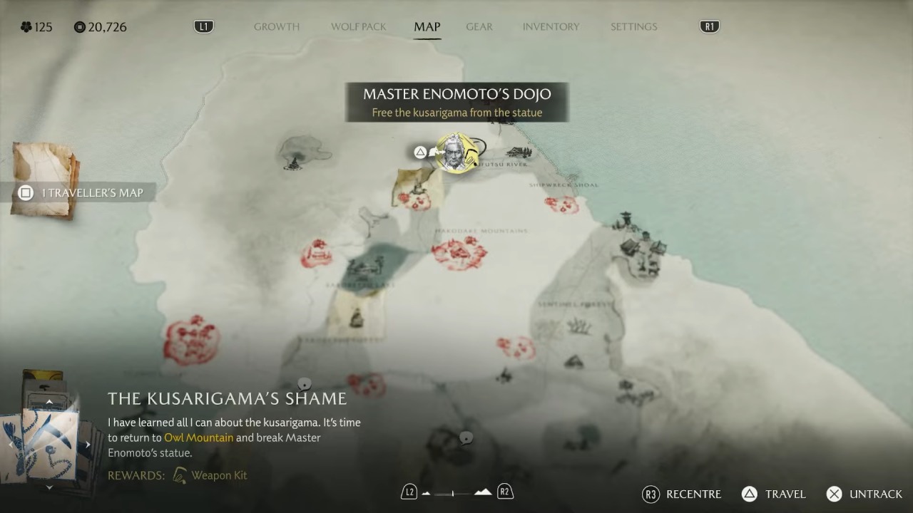 Ghost of Yōtei, Guide, How to Free Kusarigama