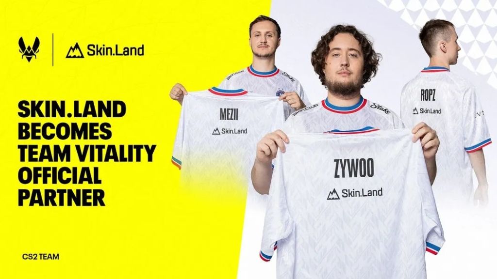 Skin.Land, Team Vitality, Official CS2 Partner