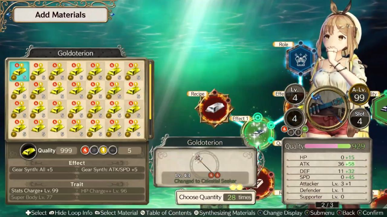 Atelier Ryza: Ever Darkness & The Secret Hideout DX, PC, Gameplay, How To Craft The Best Endgame Gear, Screenshot, NoobFeed