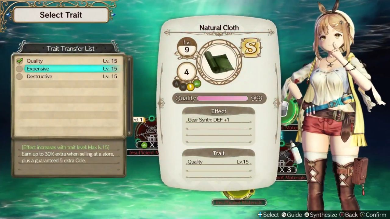 Atelier Ryza: Ever Darkness & The Secret Hideout DX, PC, Gameplay, How To Get 999 Quality Items Early, Screenshot, NoobFeed