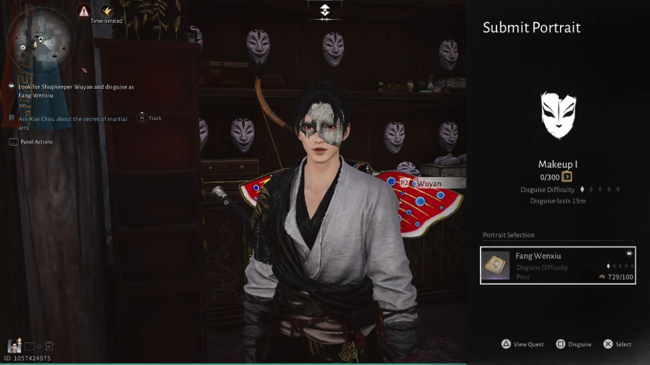 Where Winds Meet, PC, Gameplay, How To Complete The Veil of Love Disguise Quest, Screenshot, NoobFeed