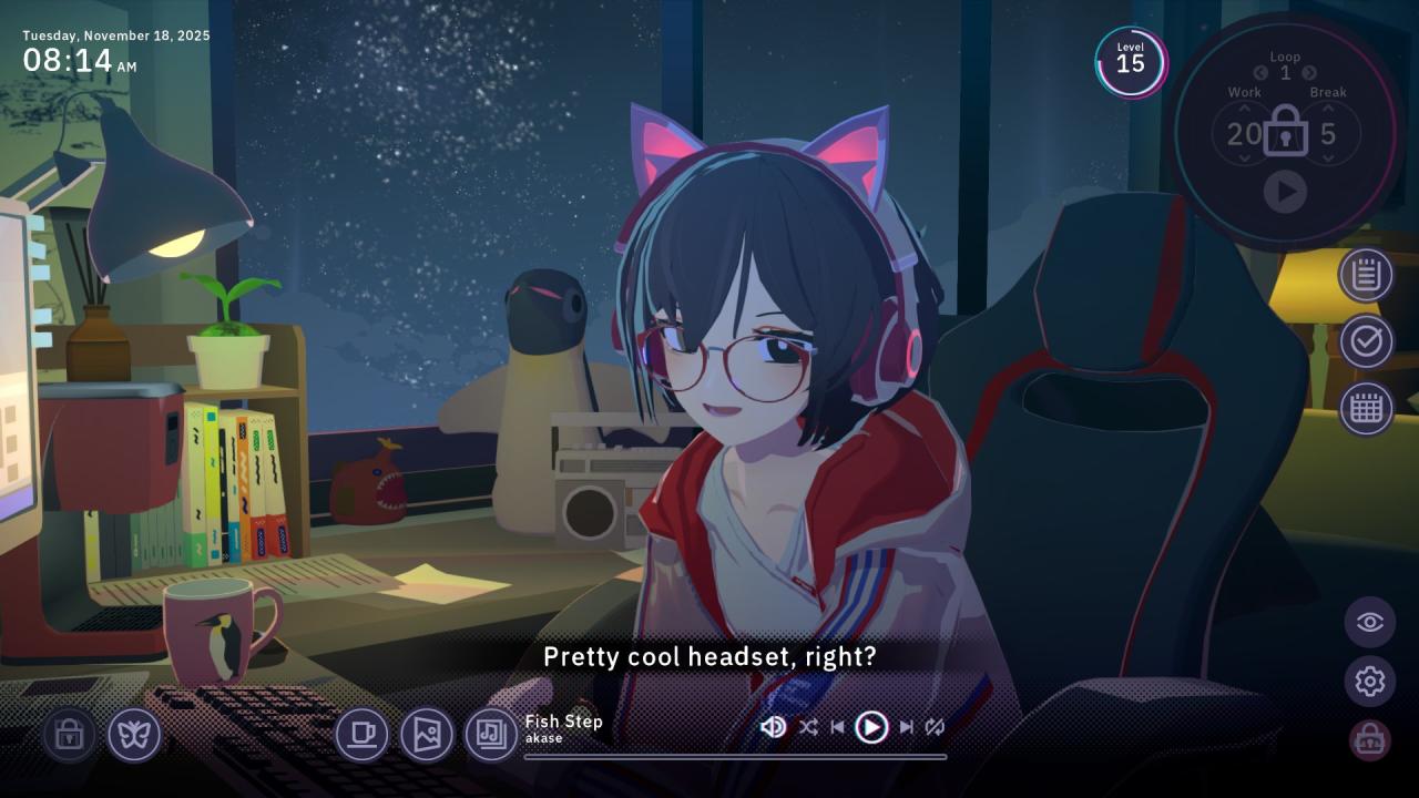 Chill with You: Lo-Fi Story, PC, Review, Cute AI Desktop Girl, Gameplay, Screenshots, NoobFeed