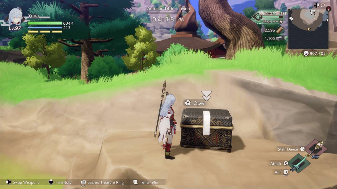 Rune Factory: Guardians of Azuma, PC, Gameplay, All Hidden Chest Locations, Screenshot, NoobFeed