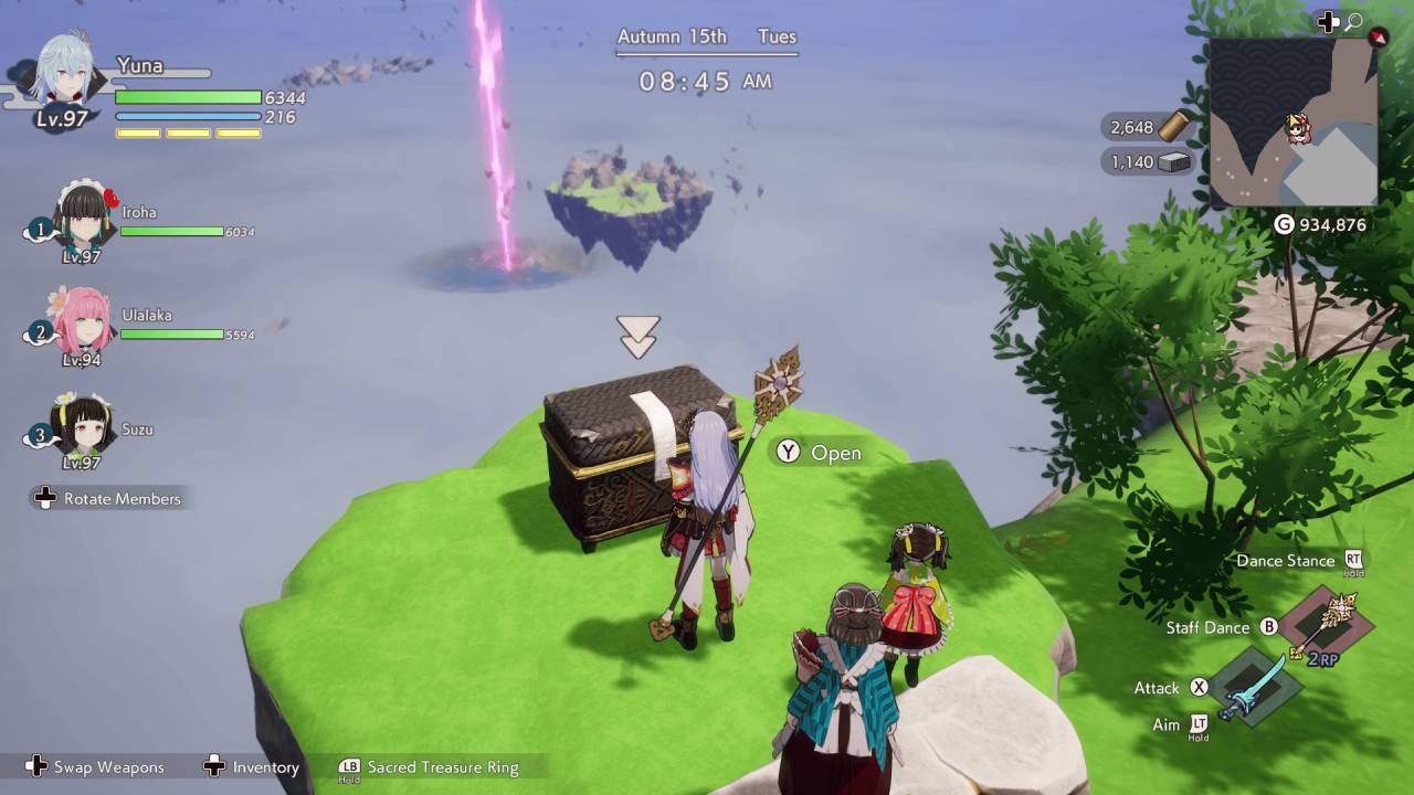Rune Factory: Guardians of Azuma, PC, Gameplay, All Hidden Chest Locations, Screenshot, NoobFeed