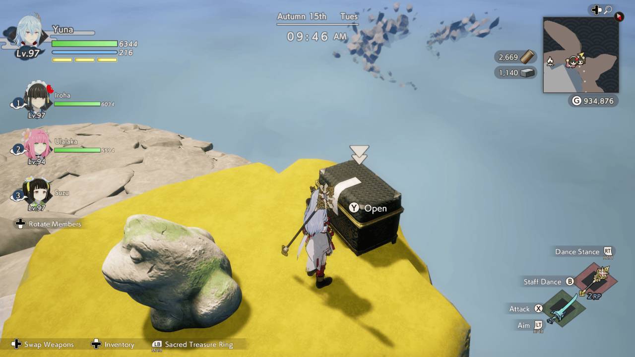 Rune Factory: Guardians of Azuma, PC, Gameplay, All Hidden Chest Locations, Screenshot, NoobFeed