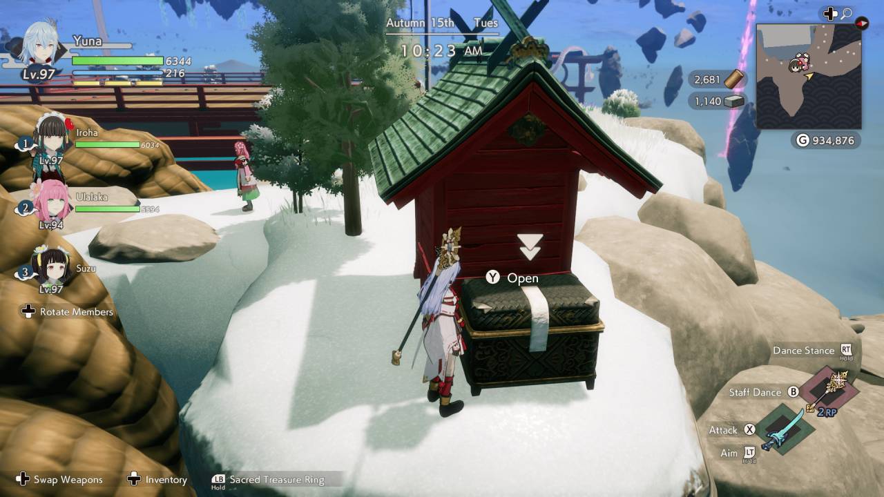 Rune Factory: Guardians of Azuma, PC, Gameplay, All Hidden Chest Locations, Screenshot, NoobFeed