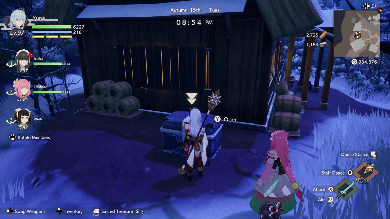 Rune Factory: Guardians of Azuma, PC, Gameplay, All Hidden Chest Locations, Screenshot, NoobFeed