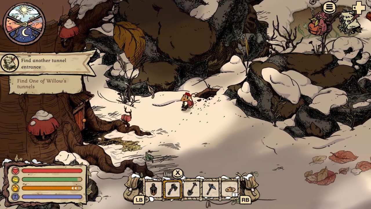 Winter Burrow, Guide, How to Find Willow Tunnel