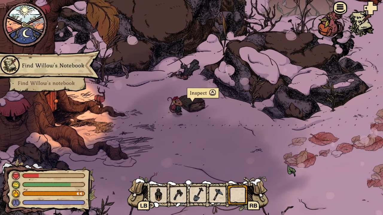 Winter Burrow, Guide, How to Find Willow Tunnel