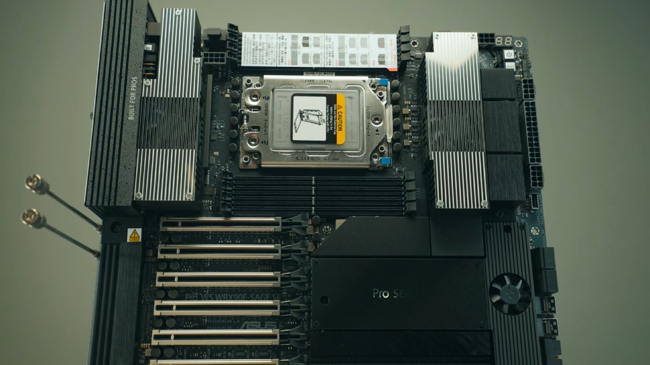 ASUS, WRX90E Sage Review, Ultimate Threadripper Pro, Workstation Motherboard, NoobFeed
