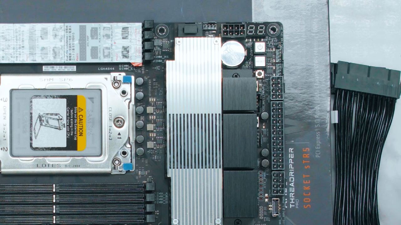 ASUS, WRX90E Sage Review, Ultimate Threadripper Pro, Workstation Motherboard, NoobFeed